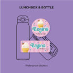 Sweet Vanilla Waterproof Stickers