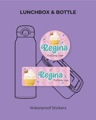 Sweet Vanilla Waterproof Stickers