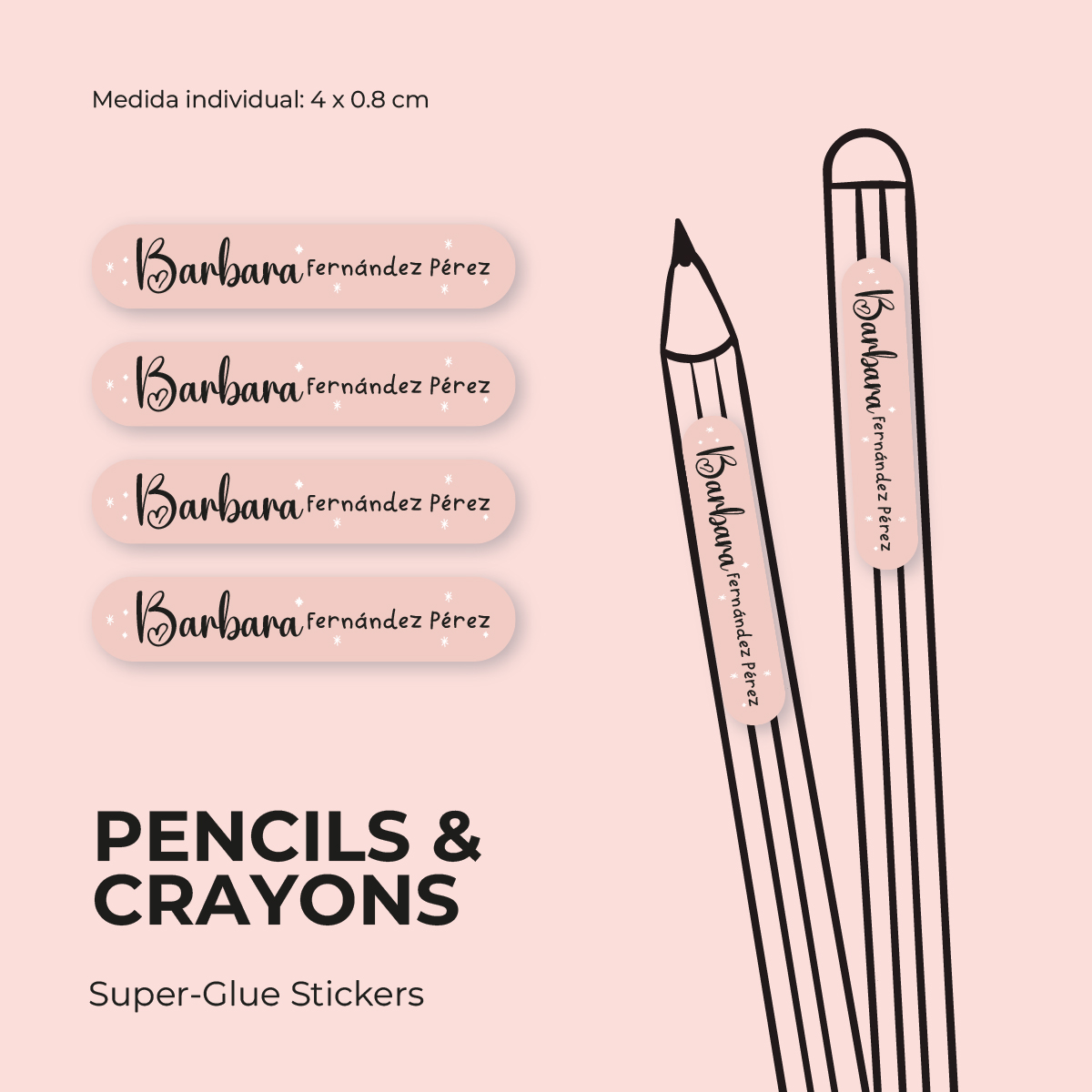 Tiny Ballerina School Stickers - Imagen 3