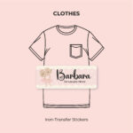 Tiny Ballerina Iron-transfer stickers