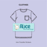 Two Kitties Iron-transfer stickers