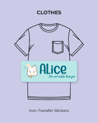 Two Kitties Iron-transfer stickers