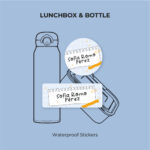 Yellow Clip Waterproof Stickers