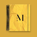 Yellow Texture Business Planner 2022