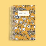 Botanic flowers Pocket Notebook