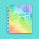 Rainbow Rain Happydays Notebook