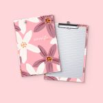 Orange blossom Clipboard