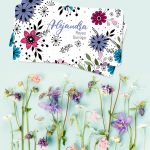 Summer flowers Stickers para regalos