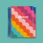 Curved Zigzag Planner 2025