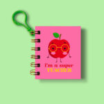 Cute apple Mini book (+Llavero)
