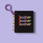 Rainbow teacher Mini book (+Llavero)