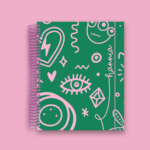 Pink Doodles Planner 2025