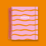 Tangerine Lines Planner 2025