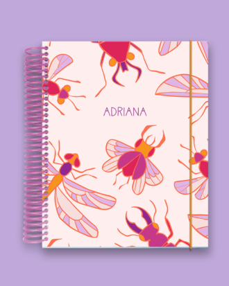 Pinky Bugs Planner 2026