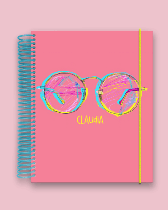 Sketchy Glasses Planner 2026