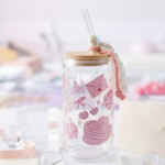 Coquette Glass Bottle