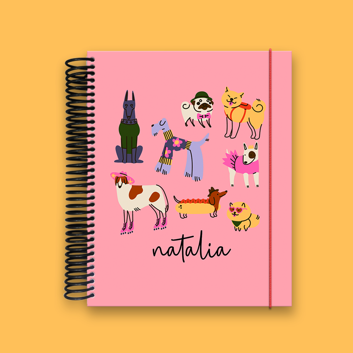 Cute Dogs Planner 2027