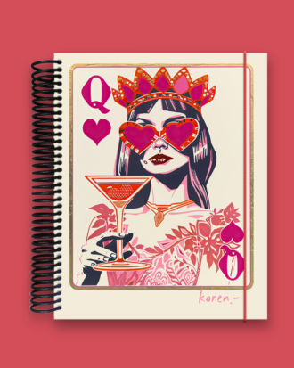 Queen Martini Planner 2027