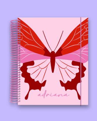 Red Butterfly  Planner 2027